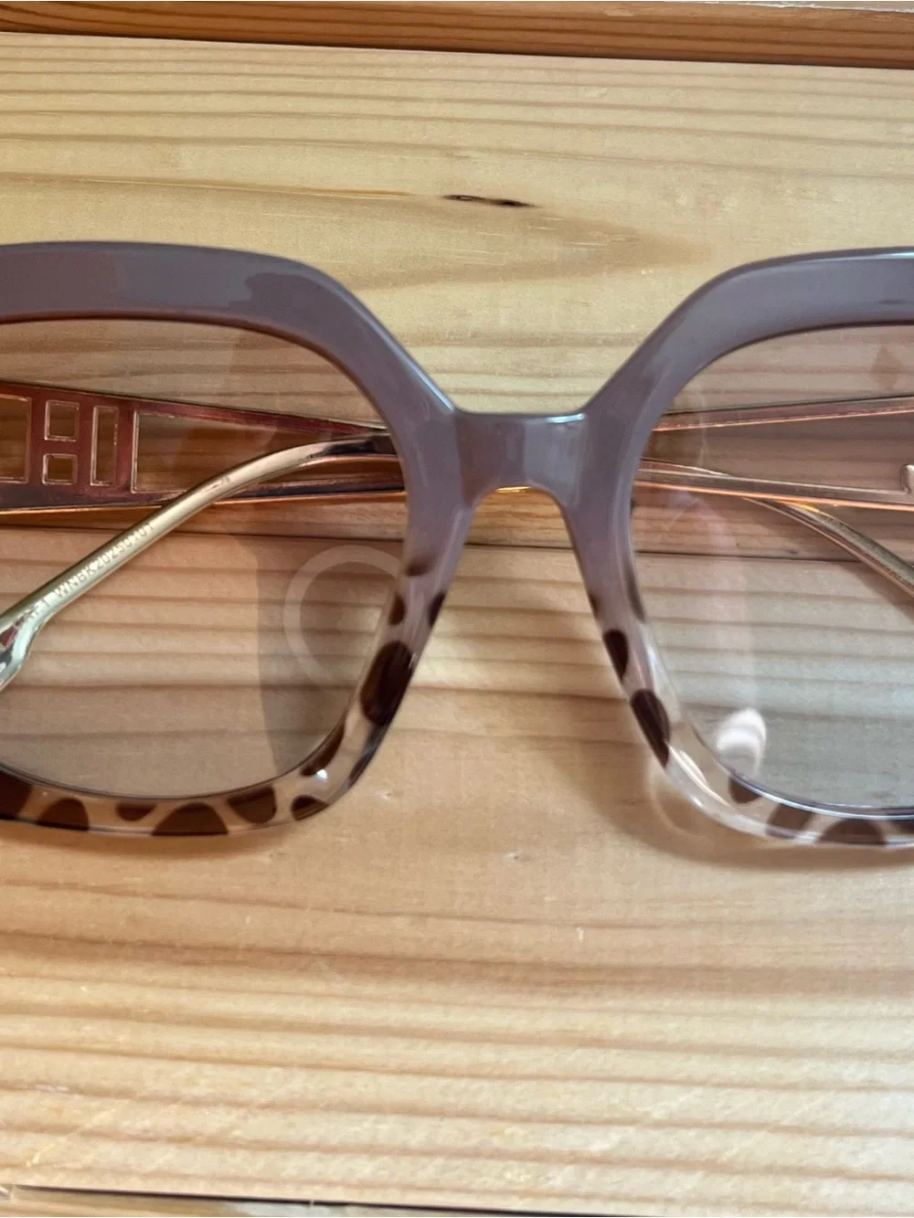 NWOT Women's Tortoiseshell Square Frame Glasses - Brown